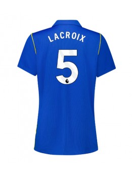 Chelsea Maxence Lacroix #5 Replika Hemmakläder Dam 2026-27 Kortärmad Chelsea Maxence Lacroix #5 Replika Hemmakläder Dam 2026-27 Kortärmad